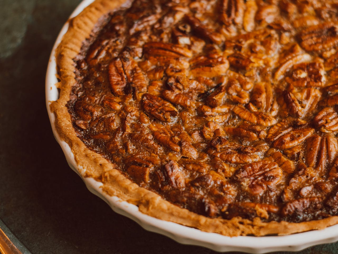 Close-up of a Baked Pie